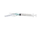 Safety-Prevent Hypodermic Needle, 23G × 1.5 in, Blue, 100/Box